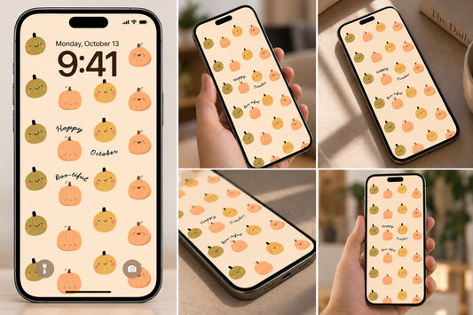 Cozy Pumpkin Wallpaper Designed By IntrovertNation