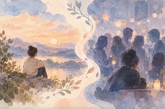 Being Alone Doesn’t Mean You’re Lonely
