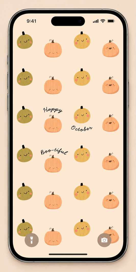 Cozy Pumpkin Wallpaper Designed By IntrovertNation